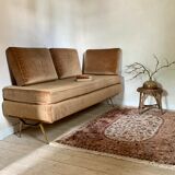 Sofa bed daybed vintage velvet