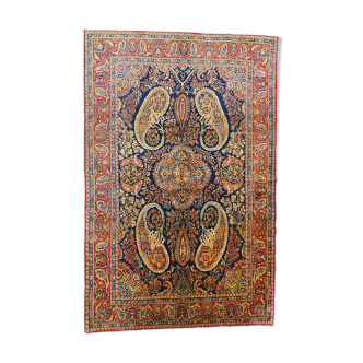 Persian living room carpet entirely handmade "Ghomseh" 330x217cm