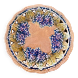 Antique Villeroy and Boch barbotine plates
