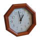 Octagonal wall clock