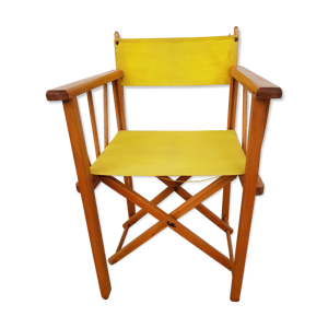 Fauteuil pliant de jardin enfant années 50/60