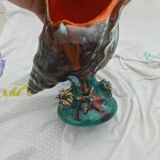 Old shell lamp "Monaco" in ceramic