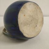 Flamed ceramic pitcher