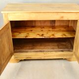 Louis Philippe XIXth buffet in blond walnut