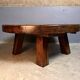 Brutalist Coffee Table Around Sleepers Rustic