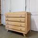 Commode vintage chêne brut