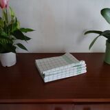 Lot 5 vintage antique tea towels 75 x 50