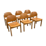 Ensemble de six chaises de style