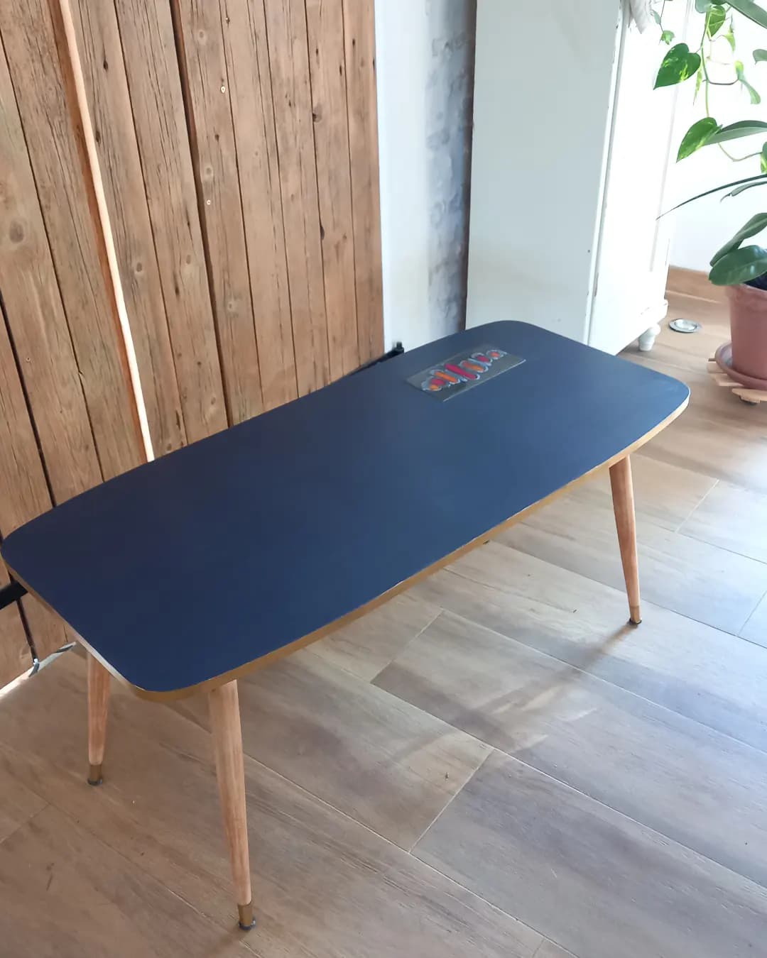 Table basse scandinave des années 60/70