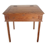 Old patinated writing desk