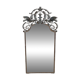 Art Deco wrought iron bird mirror in the style of Gilbert Poillerat, circa 1930