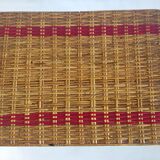 Rattan coffee table – 50s/60s