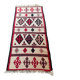 Vintage woven wool Kilim rug