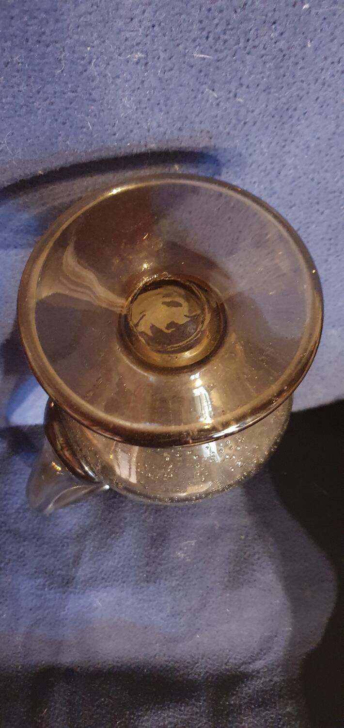 Blown glass carafe from Biot