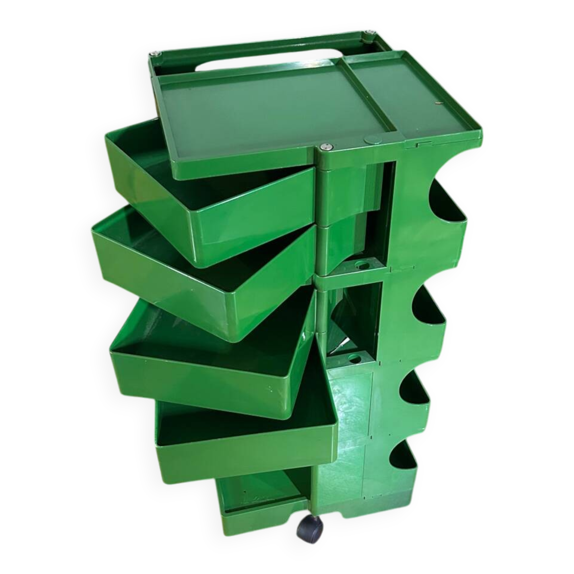 BOBY dessert trolley designed by Joe Colombo, 1970s.