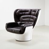 Joe Colombo Elda Lounge Chair for Comfort Italy 1963