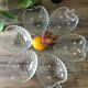 Set of 6 cups and fruit salad dish