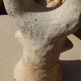 Pottery - Abstract raw tamegroute sculpture two branches