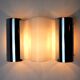 Vague wall lamp by Métalarte, Spain, 1970