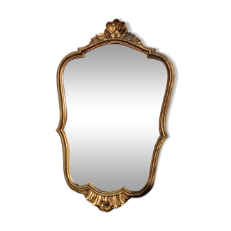 Louis XV style gilded mirror