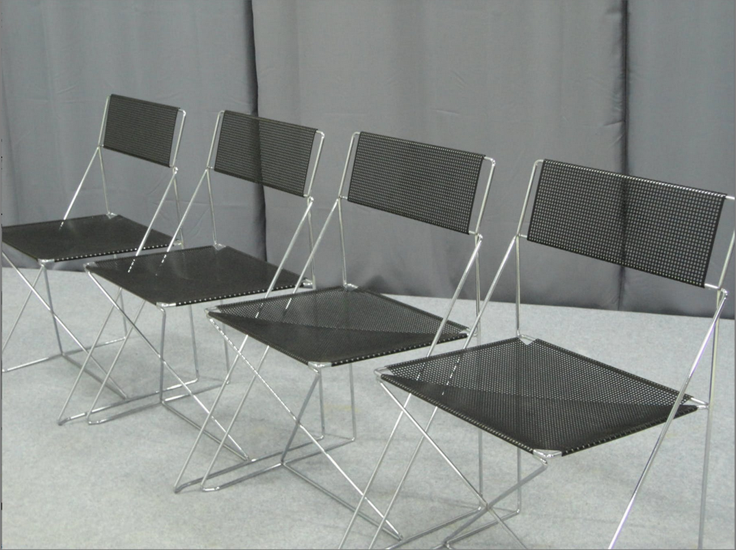 Four chairs X-Line 1977