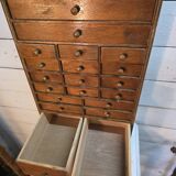 Watchmaker's workshop cabinet with drawers
