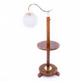 Art Deco floor lamp, mid-20th century, Poland.