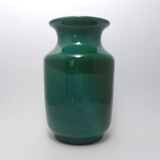 Green vase nuanced Accolay 1950-1960