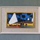 Mid-century swedish oil painting