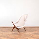 Mid-Century Teak Bravo Lounge Chair by Sigurd Resell for Rastad & Relling,