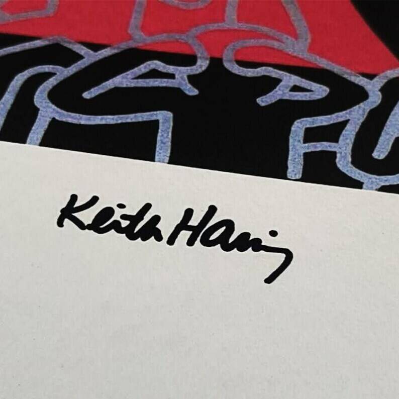 Limited Edition Lithograph by Keith Haring, 1990s - Pencil Numbered