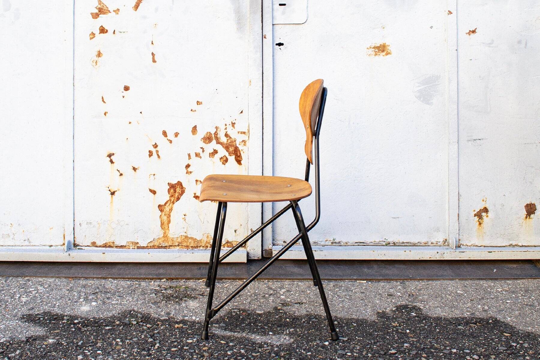Chairs by Aurelio Villari for Isa Bergamo, 1950s, set of 4