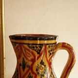 Carafe marocaine Safi – Pichet en céramique traditionnel vintage