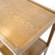 Light wood service and removable top from the 60s and 70s.