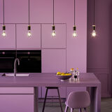 Pendant lamp holder structure silver ⌀5cm herstal