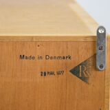 Oak bookcase by Hans J. Wegner for Ry Mobler, 1960