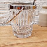 Seau à glace verre ciselé
