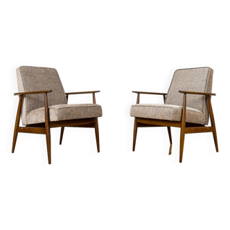 Armchairs by H. Lis, 1960s, Set of 2