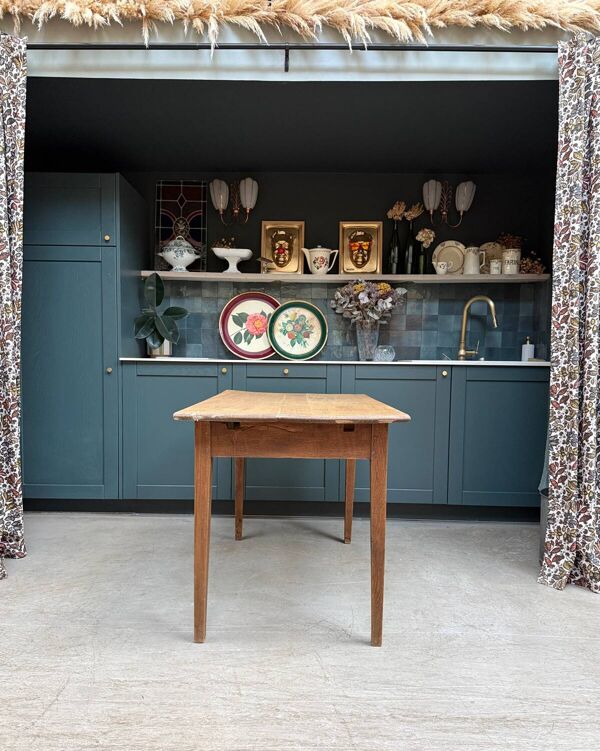 Petite table de ferme (rénovée)