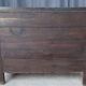 Secretary commode with a cross design from the Restoration period in walnut.