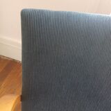 Paire de fauteuils Steiner Bow wood vintage 1950