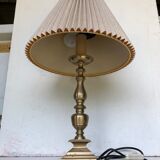 Solid brass lamp
