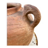 Terracotta pot vase