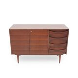 Mahogany sideboard with drawers, 1950s