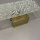Large 35cm cubic Hollywood Regency Ice Glass Wall Light by J.T. Kalmar 1950