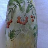 Vase feuilles et baies