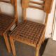 set of 4 chairs, vintage design