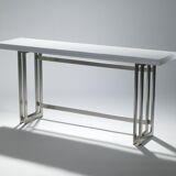 Lacquered Italian console 70s Artelano