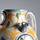 Ancient amphora in hand-painted majolica, Italy, 20th century