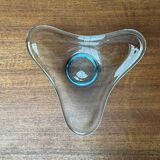 Danish glass bowl from the mid-century by Per Lütken for Holmegaard, 1960s.